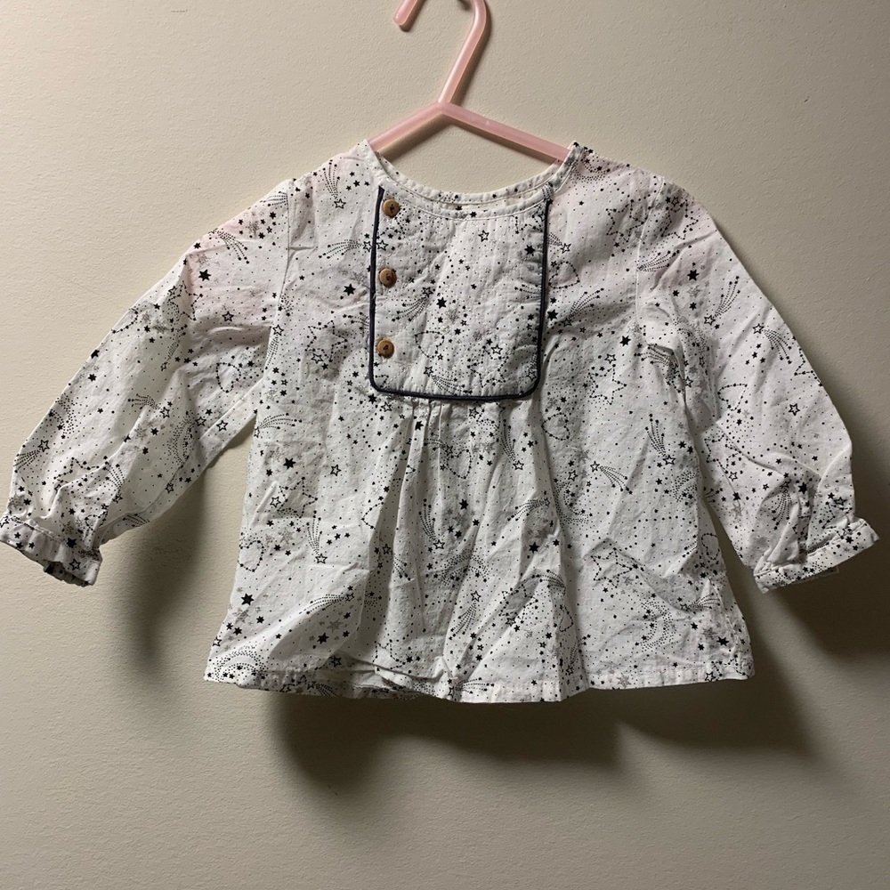 4-30$ Zara Longsleeve 6-9 months